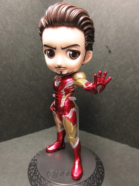 Iron Man - ver.B ของแท้ JP - Q Posket Banpresto [โมเดล Marvel]