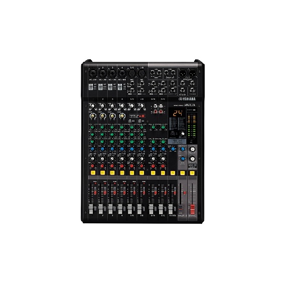 มิกเซอร์ YAMAHA MG12X CV Analog Mixer 12 Input (4 mono + 4 stereo) / 2 GROUP Buses + 1 Stereo Bus / 2 AUX / Effects