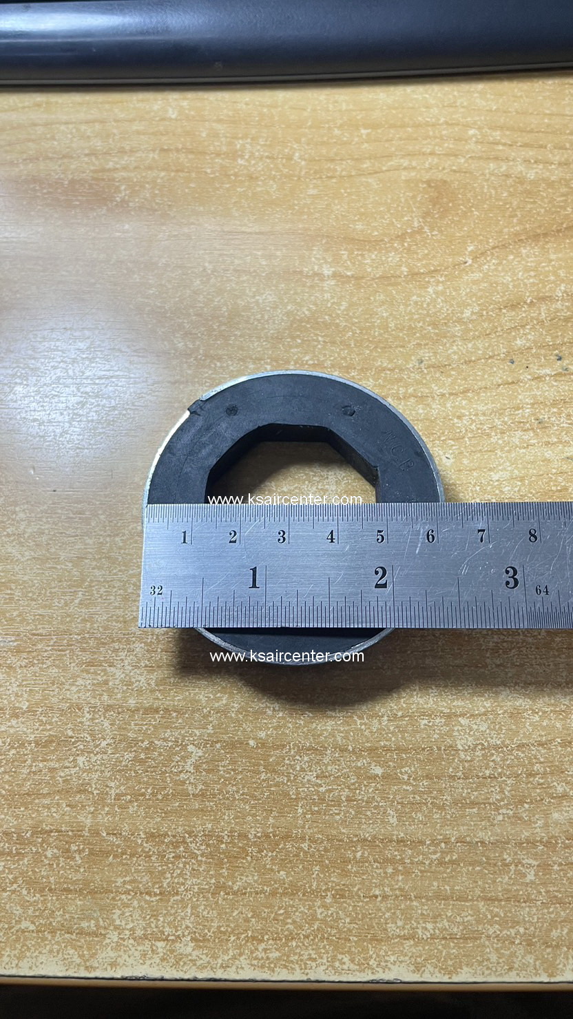 บู๊ชมอเตอร์ขอบเหล็ก รูใน 8 เหลี่ยม ขนาดใหญ่ (รหัสสินค้า 047028)