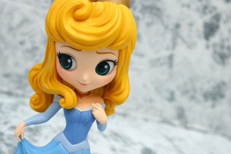 Aurora - Pastel Color ของแท้ JP - Q Posket Banpresto [โมเดล Disney]