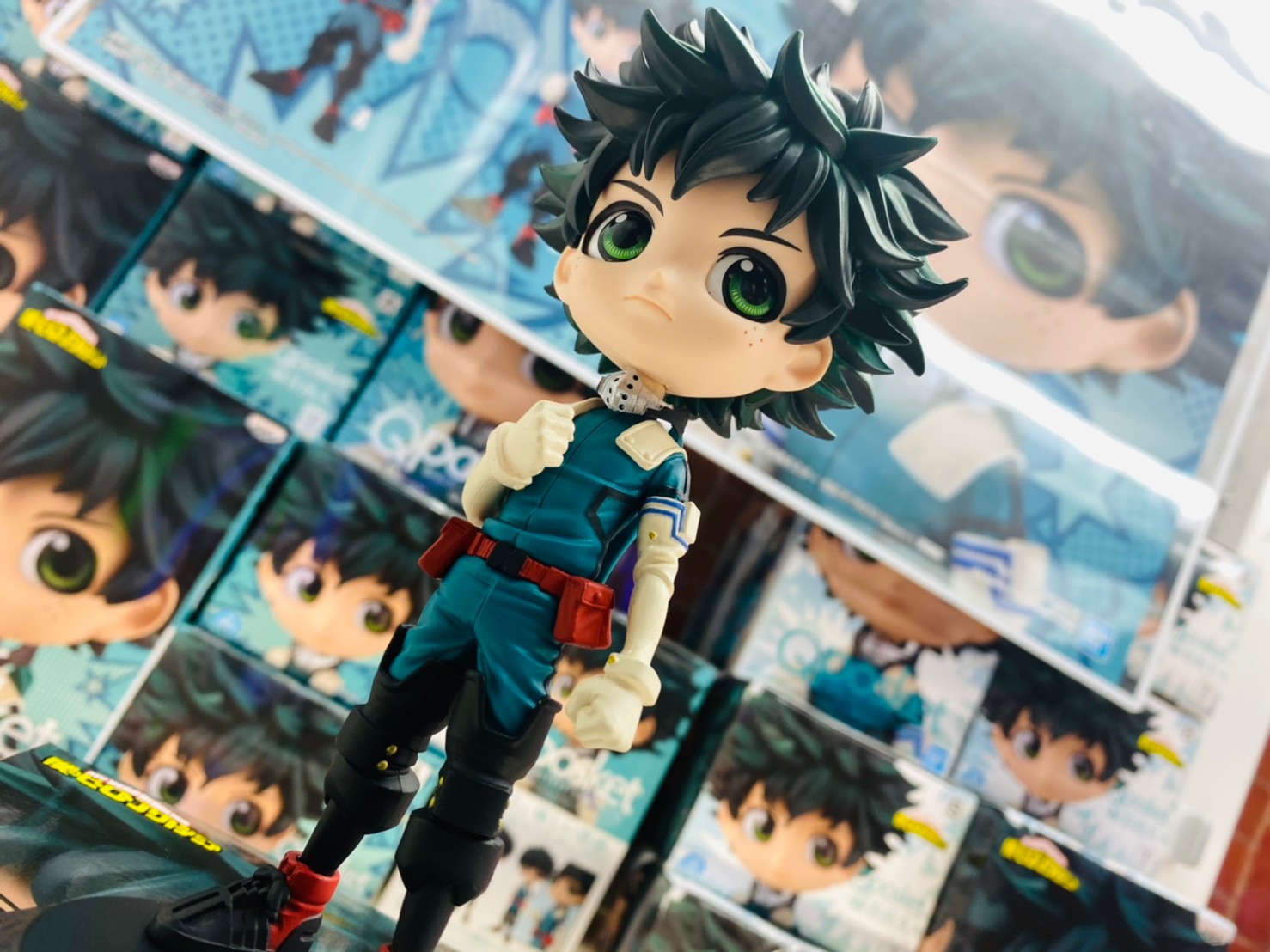 Midoriya ของแท้ JP - Q Posket Banpresto [โมเดล My Hero Academia]