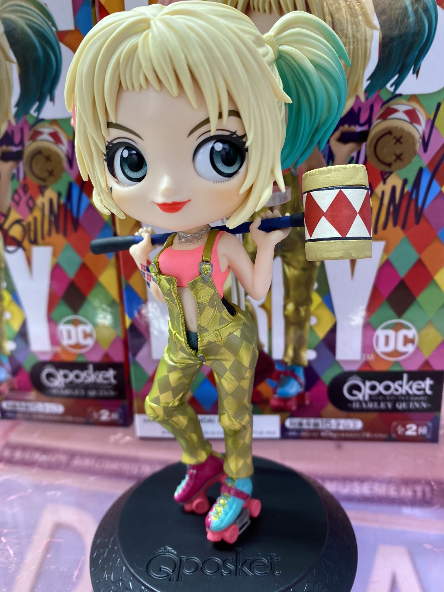 Harley Quinn - Normal Color ของแท้ JP - Q Posket Banpresto [โมเดล DC]