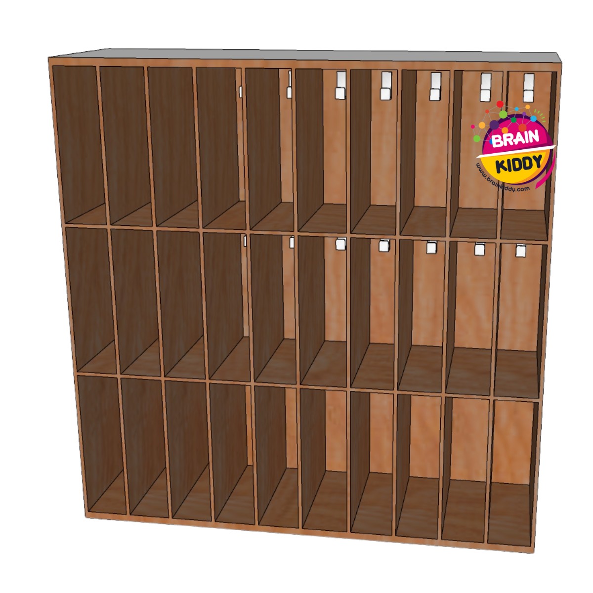 ที่เก็บแก้ว, แขวนแปรงและผ้าเช็ดหน้า 30 ช่อง , ตู้ไม้,เฟอร์นิเจอร์เด็กสั่งทำตามสีและขนาดได้ , เฟอร์นิเจอร์ไม้ , เฟอร์นิเจอร์เด็ก ขนาด 39 x 122 x 124 ซม.