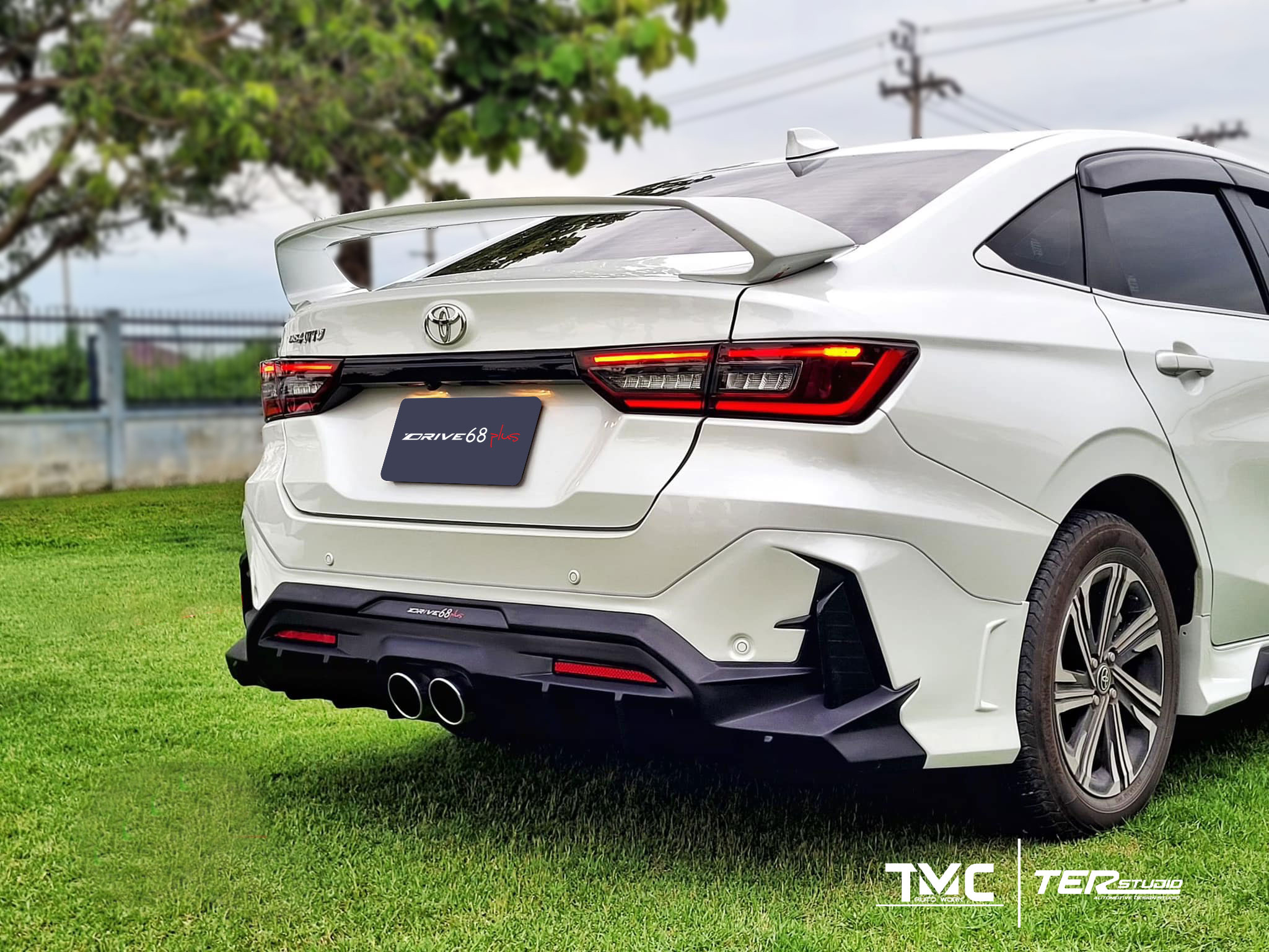 𝐃𝐫𝐢𝐯𝐞𝟔𝟖 𝐏𝐥𝐮𝐬 VS Toyota Yaris Ativ 4D 2022 [เพิ่มเติมความสวยล้ำเข้าไปแบบ++]