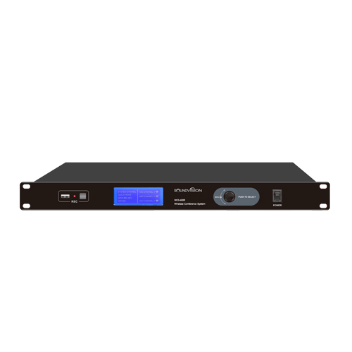 เครื่องควบคุมชุดไมค์ประชุมไร้สาย SOUNDVISION WCS-400MR Wireless Digital Controller Unit