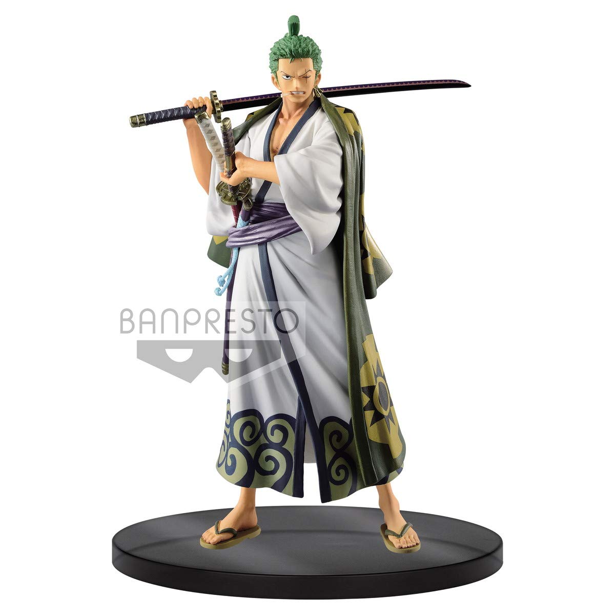 Zoro Wano ของแท้ JP แมวทอง - Grandline Men Banpresto [โมเดลวันพีช]