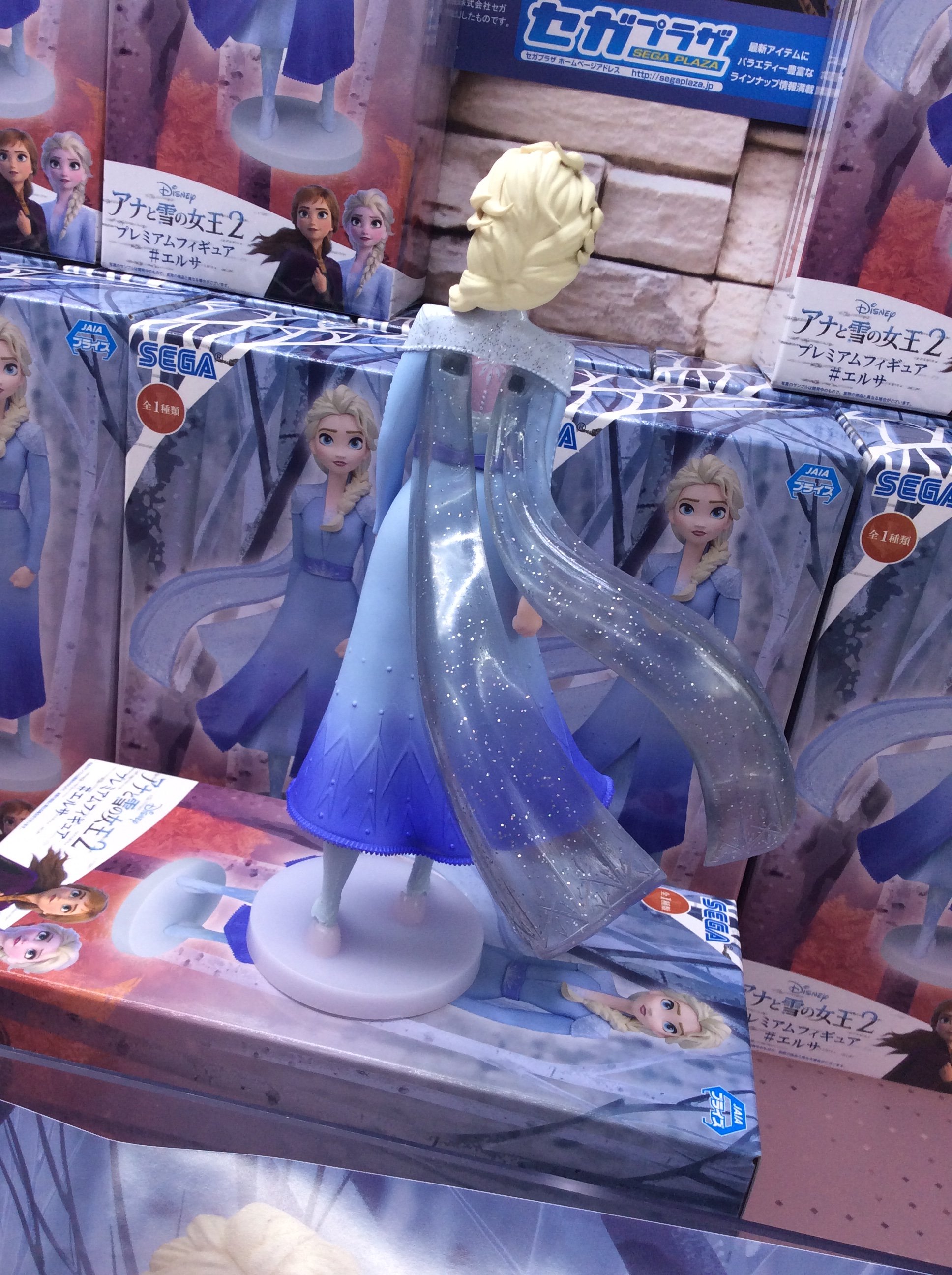 Elsa ของแท้ JP - Premium Figure Sega [โมเดล Disney]