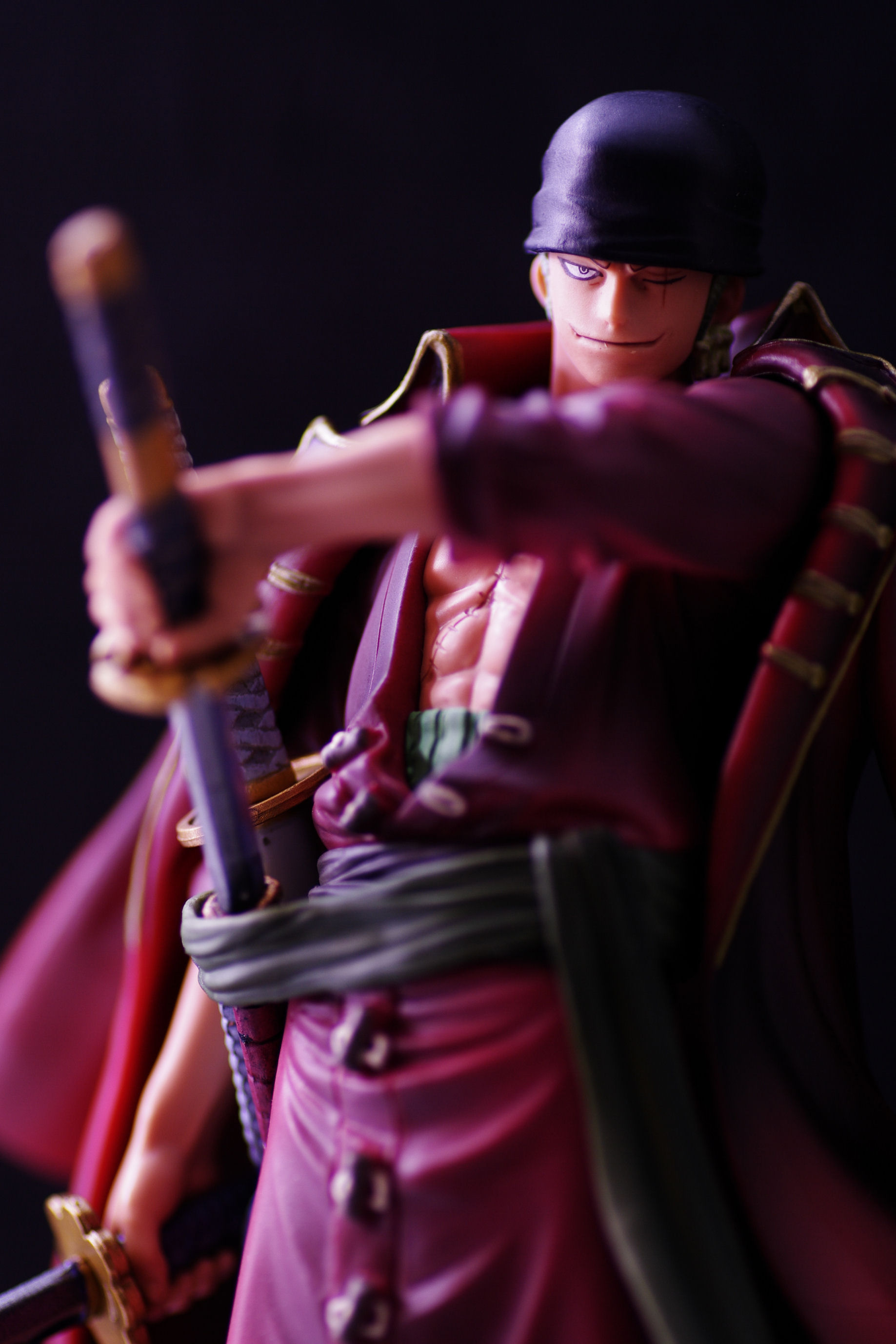 Zoro Film Z ของแท้ JP แมวทอง - Grandline Men Banpresto [โมเดลวันพีช]