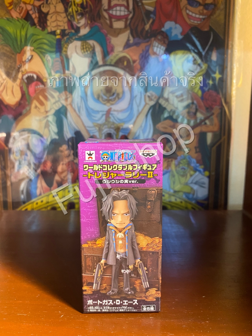 Ace Strong World ของแท้ JP แมวทอง - WCF Banpresto [โมเดลวันพีช]