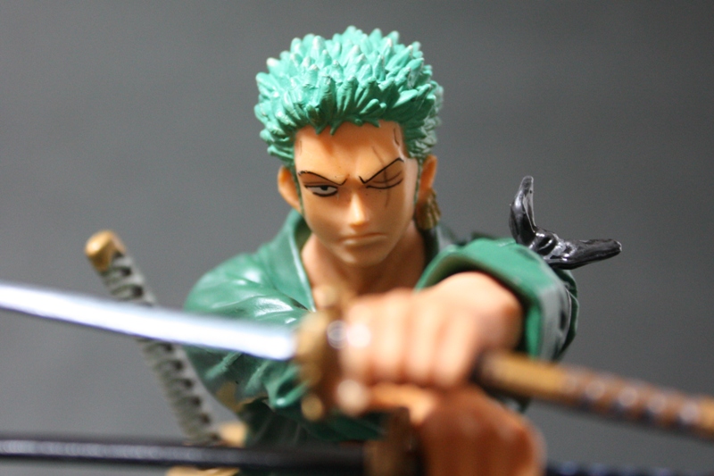 Zoro ของแท้ JP แมวทอง - Scultures Banpresto [โมเดลวันพีช]