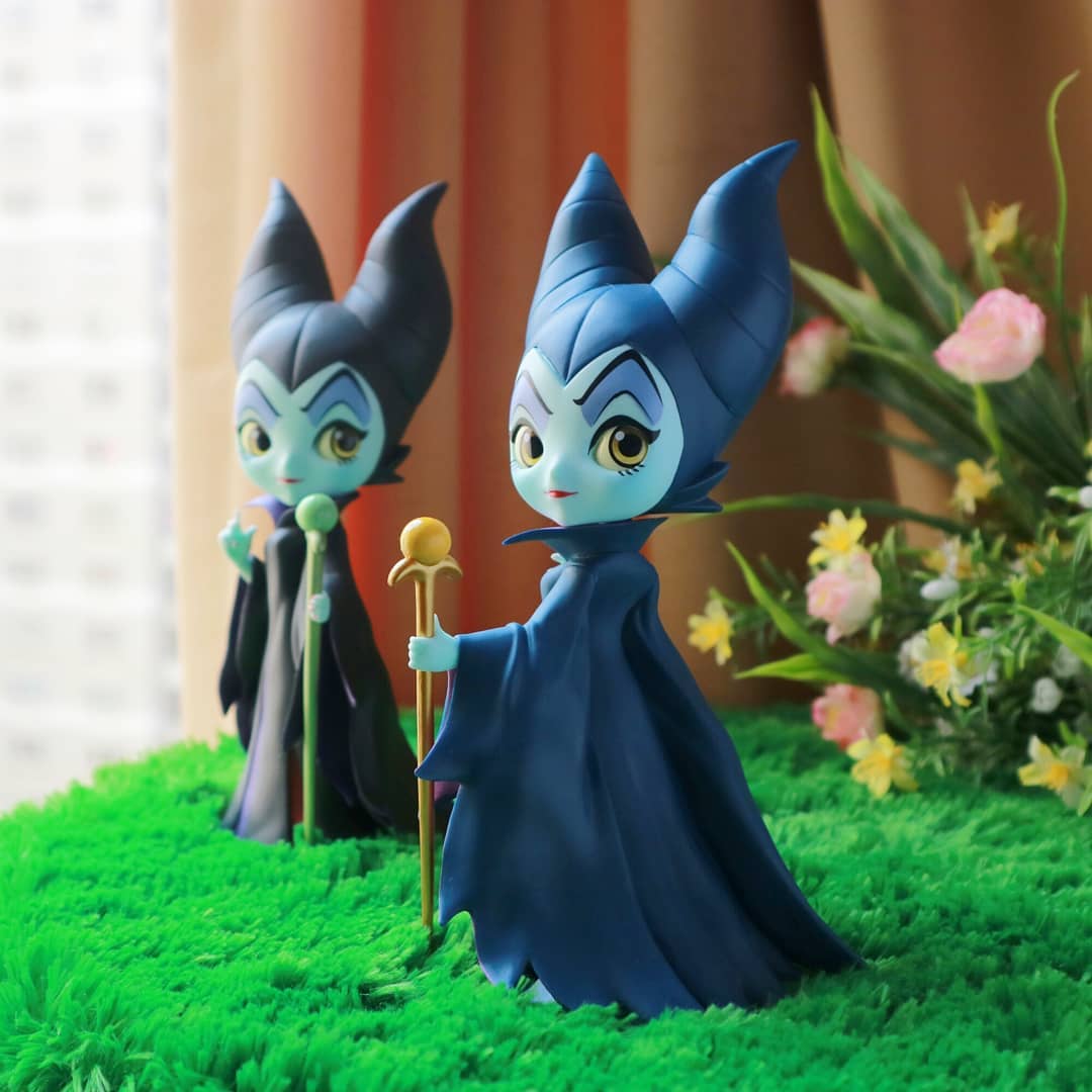 Maleficent - Pastel Color ของแท้ JP - Q Posket Banpresto [โมเดล Disney]
