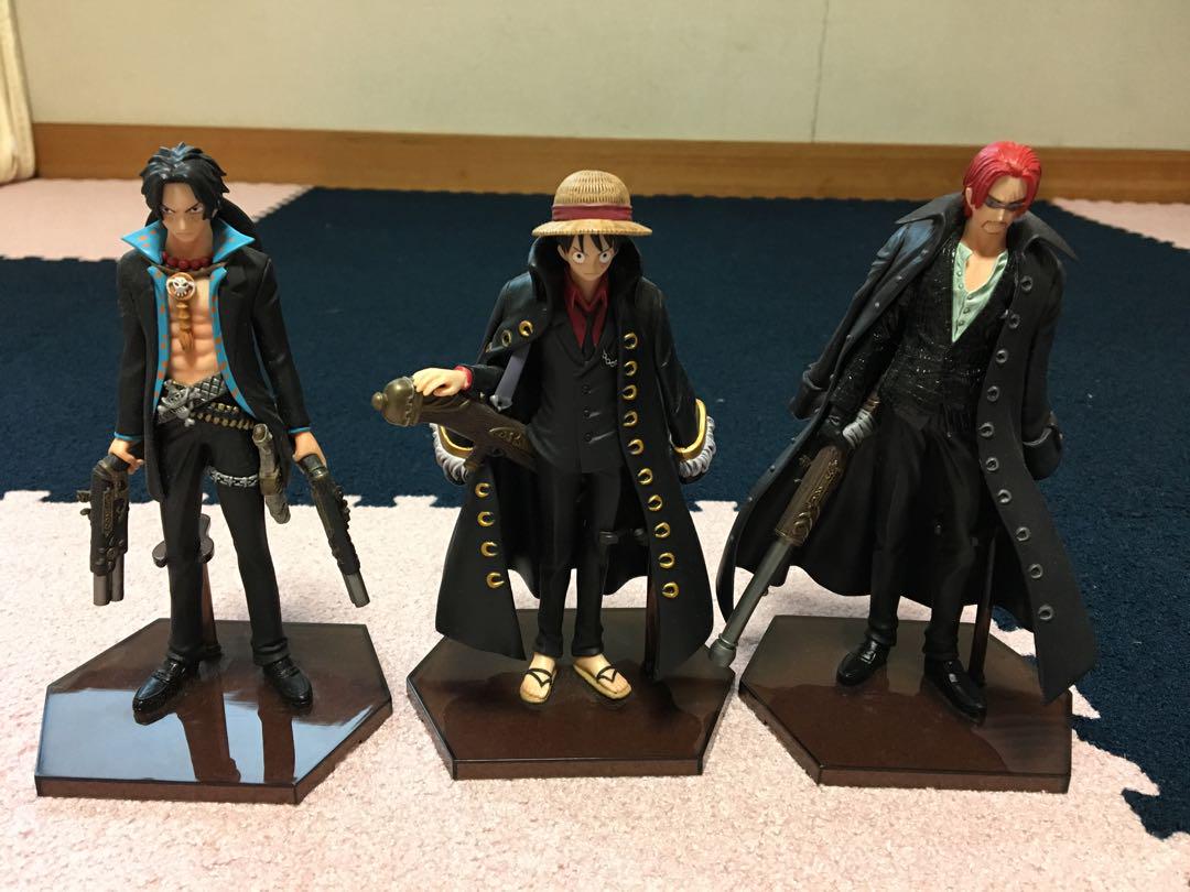 Strong World Set ของแท้ JP แมวทอง - Super Styling Bandai [โมเดลวันพีช] (3 ตัว)