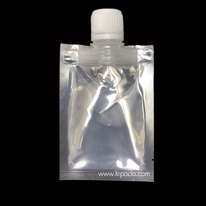 ถุงฝาเกลียว / ถุงเทสเตอร์ / ซองเทสเตอร์ หน้าใส หลังเงิน