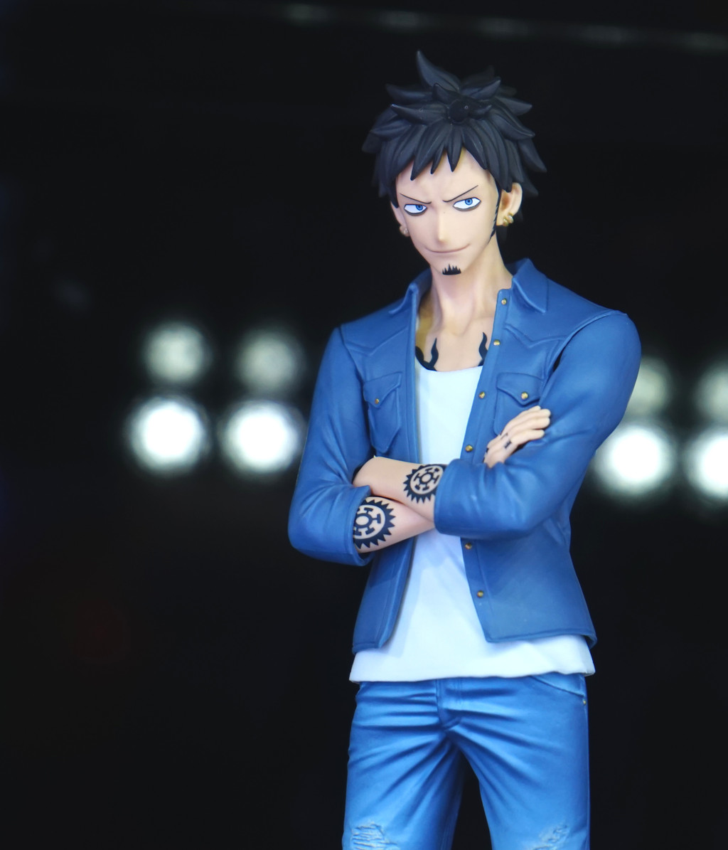 Law ของแท้ JP แมวทอง - Jeans Freak The Last World Banpresto [โมเดลวันพีช]