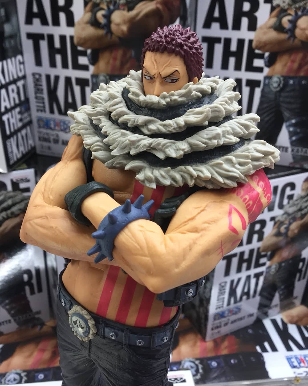 Katakuri ของแท้ JP แมวทอง - King of Artist Banpresto [โมเดลวันพีช]