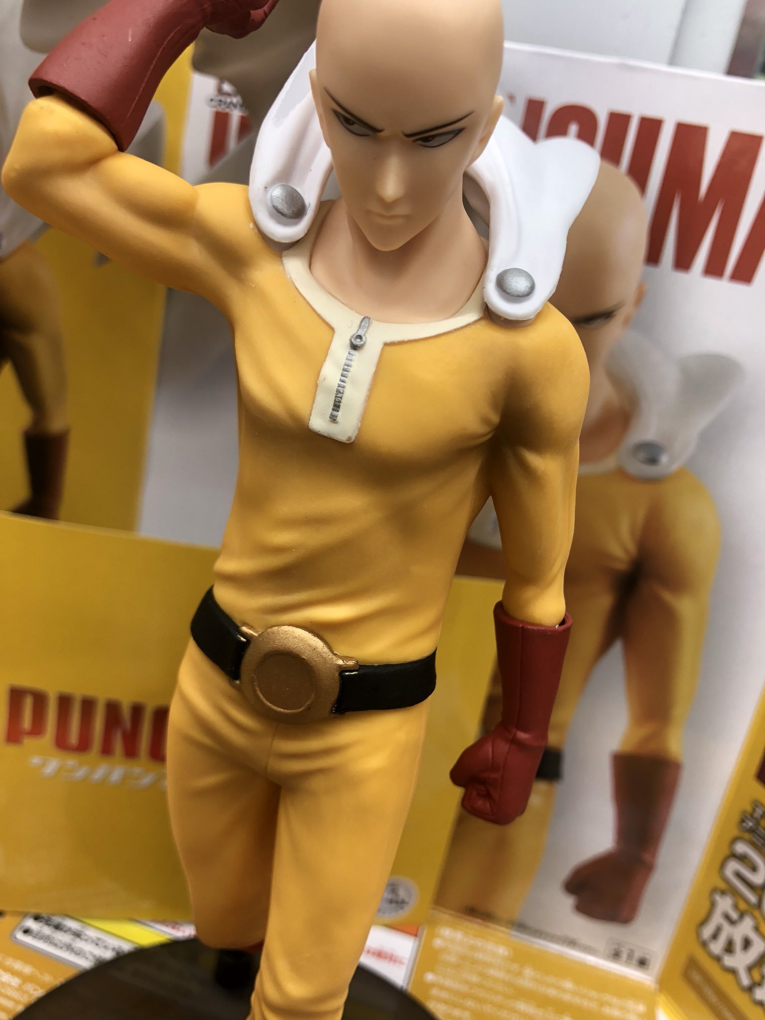 Saitama ของแท้ JP - DXF Premium Figure Banpresto [โมเดล One Punch Man]