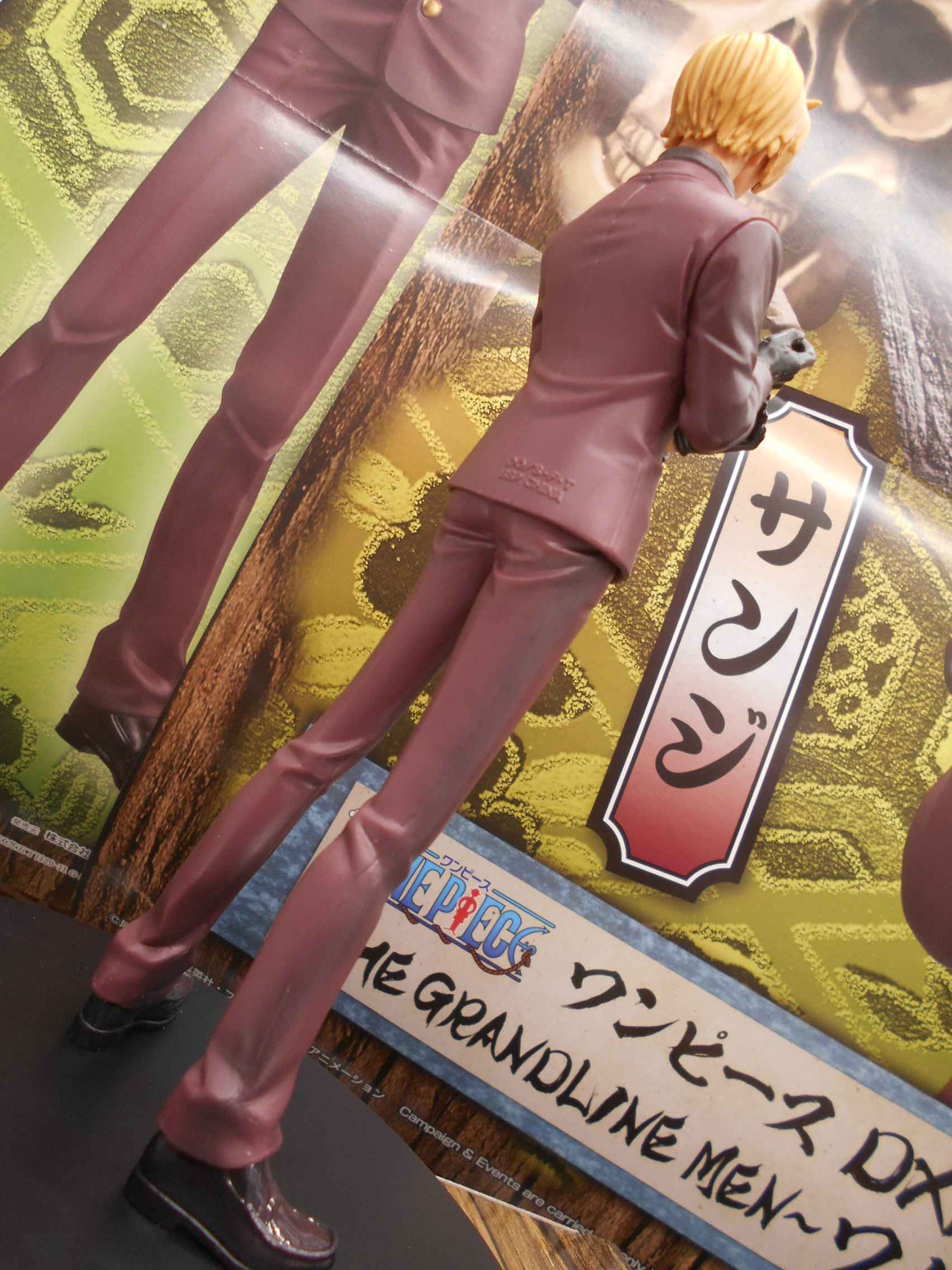 Sanji Wano ของแท้ JP แมวทอง - Grandline Men Banpresto [โมเดลวันพีช]