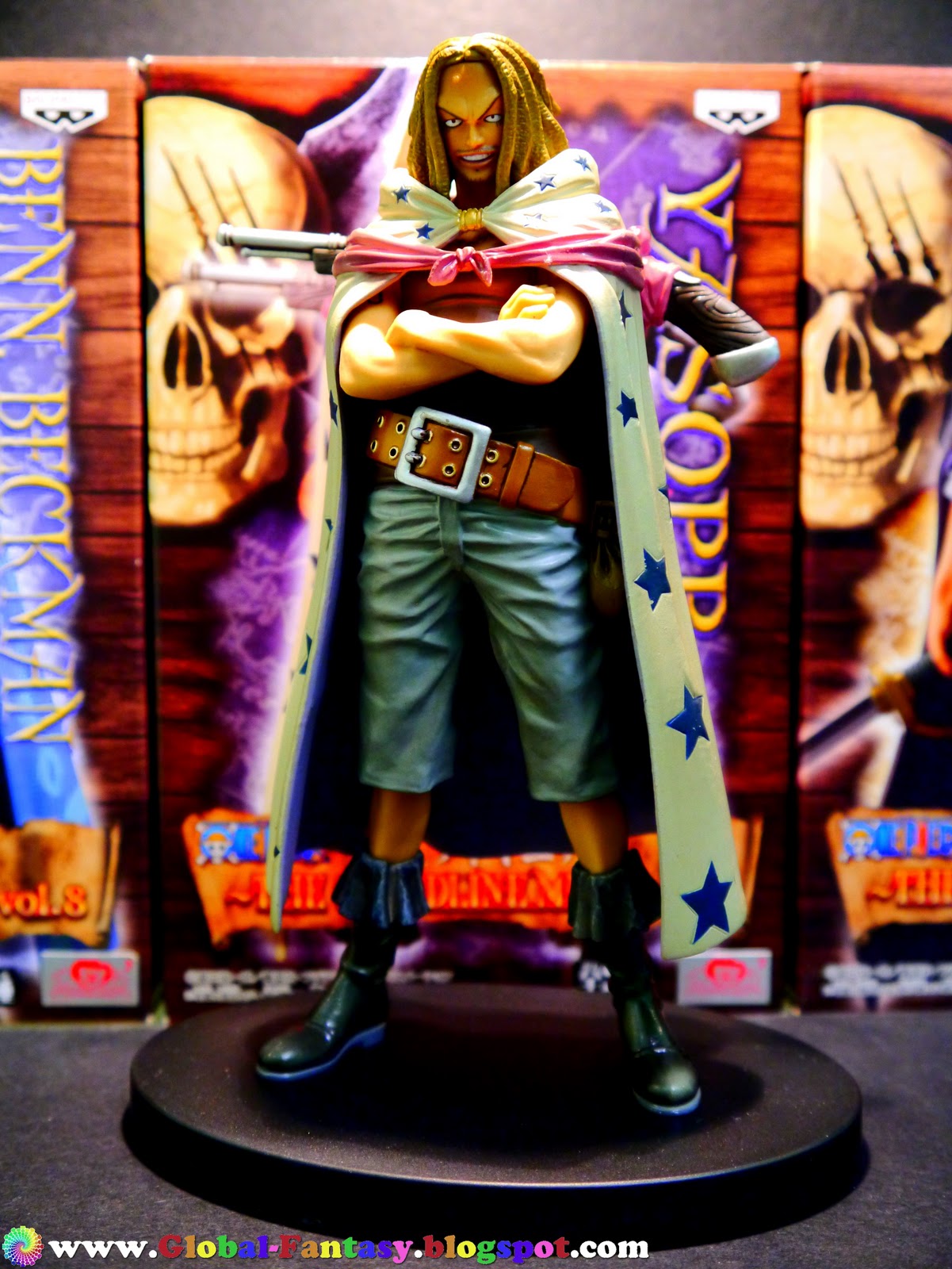 Red Hair Pirates Set ของแท้ JP แมวทอง - Grandline Men Banpresto [โมเดลวันพีช] (3 ตัว)