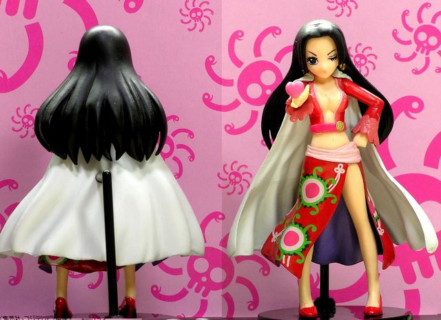 Boa Hancock Extra Version ของแท้ JP แมวทอง - Half Age Characters Bandai [โมเดลวันพีช]