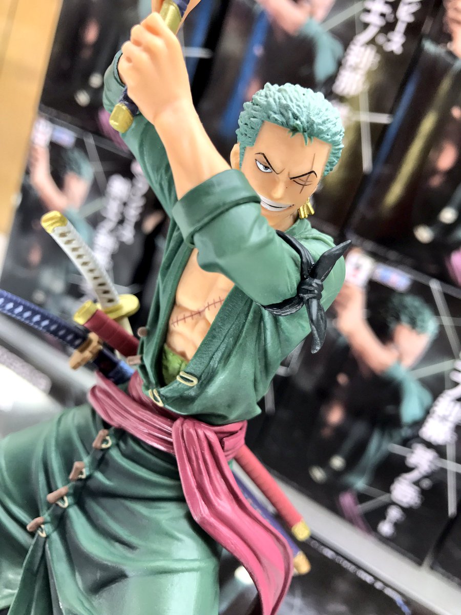 Zoro ของแท้ JP แมวทอง - Swordsmen Banpresto [โมเดลวันพีช]