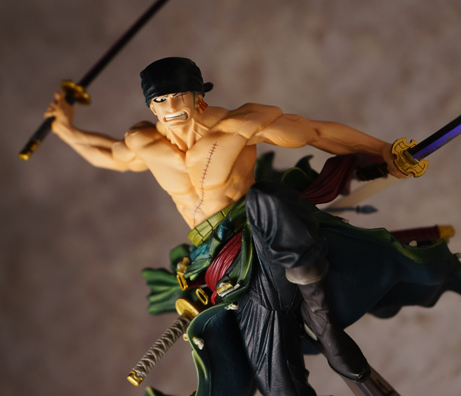Zoro ของแท้ JP แมวทอง - Banpresto World Figure Colosseum [โมเดลวันพีช]