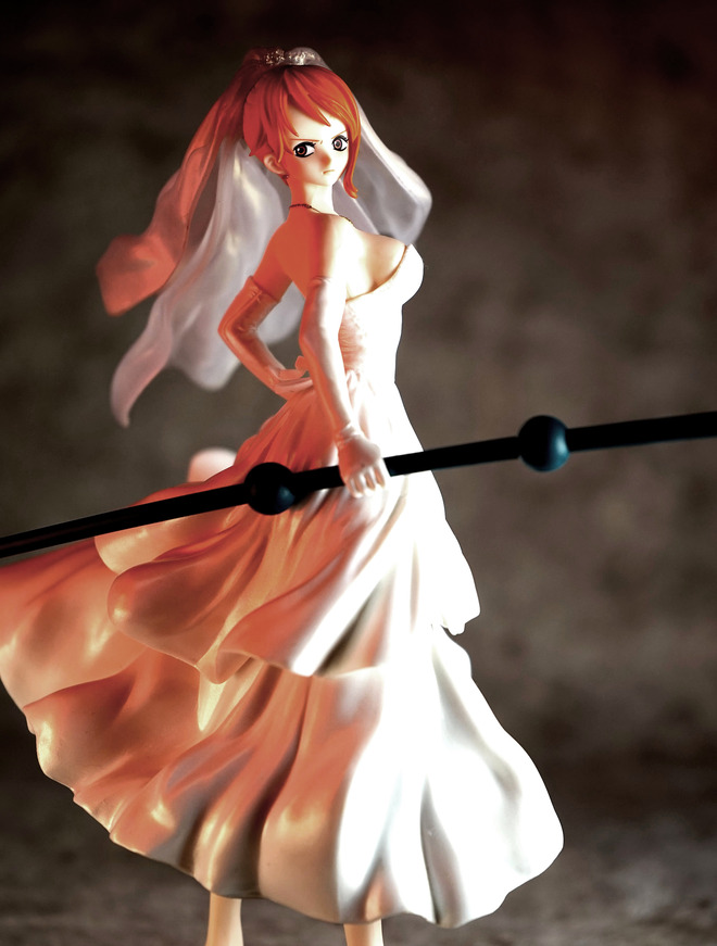 Nami ของแท้ JP แมวทอง - Scultures Banpresto [โมเดลวันพีช]