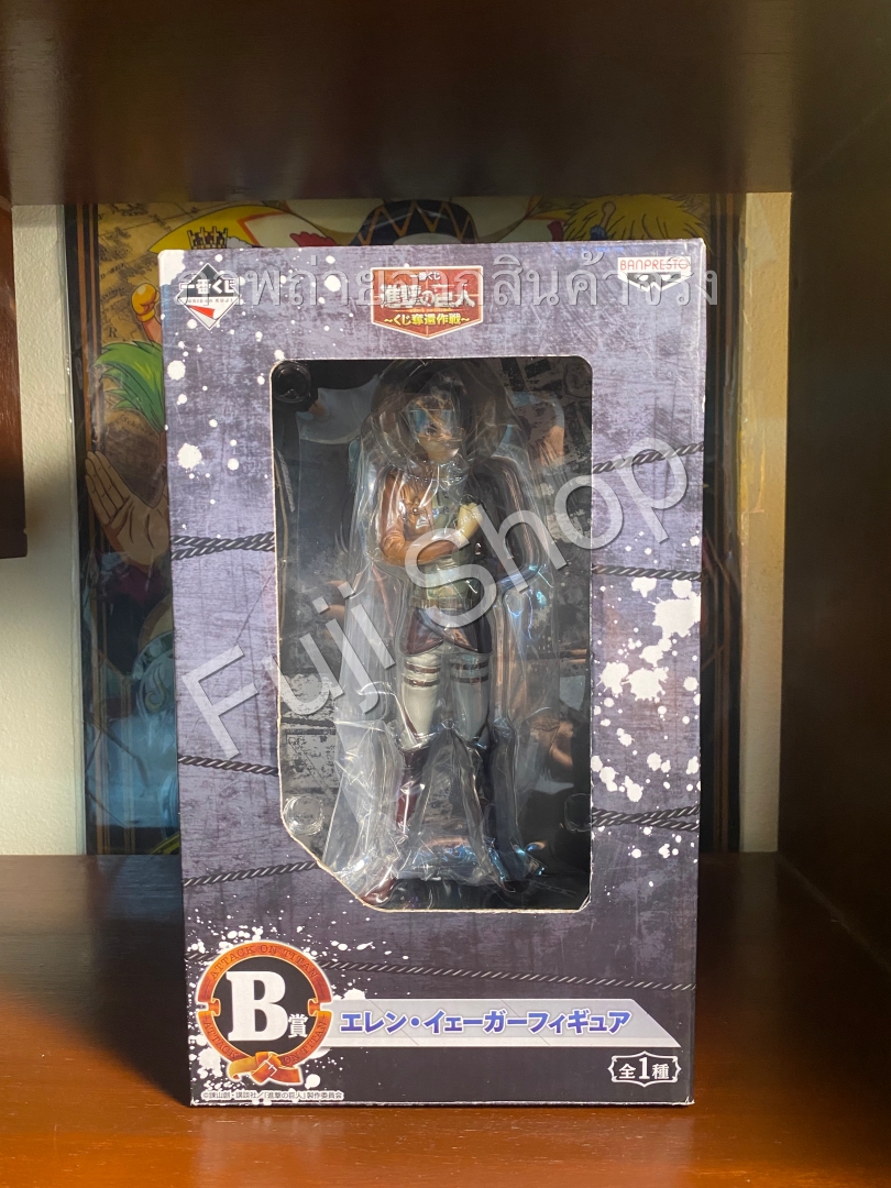 Eren ของแท้ JP - Ichiban Kuji Banpresto [โมเดล Attack on Titan]