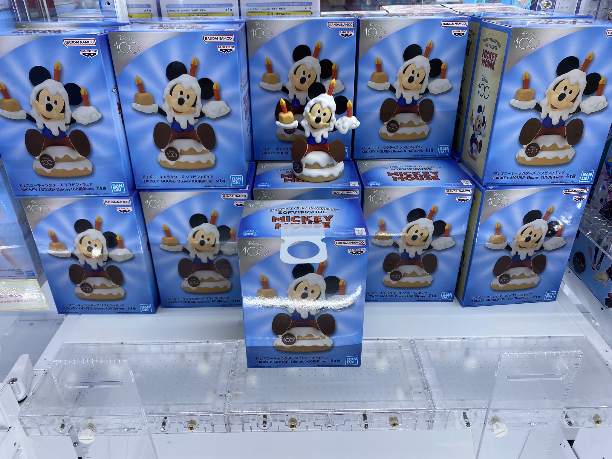 Mickey Mouse 100th ของแท้ JP - Sofvifigure Banpresto [โมเดล Disney]