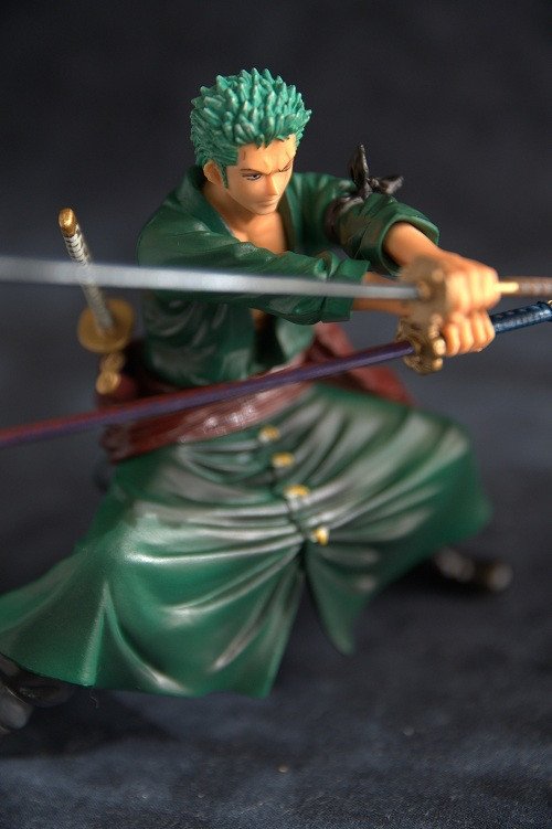 Zoro ของแท้ JP แมวทอง - Scultures Banpresto [โมเดลวันพีช]