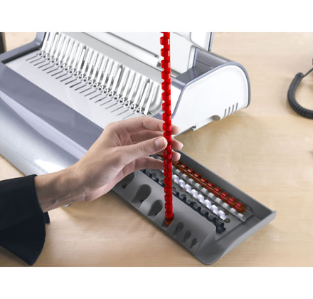 เครื่องเจาะกระดาษไฟฟ้าและเข้าเล่มมือโยก Fellowes รุ่น Galaxy E 500