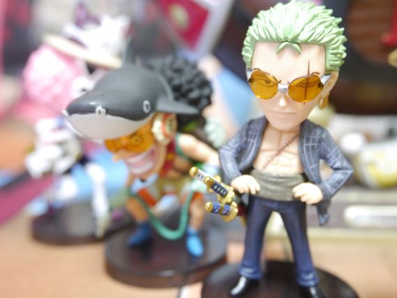 Straw Hat Pirates Film Z Set ของแท้ JP แมวทอง - WCF Banpresto [โมเดลวันพีช] (9 ตัว)