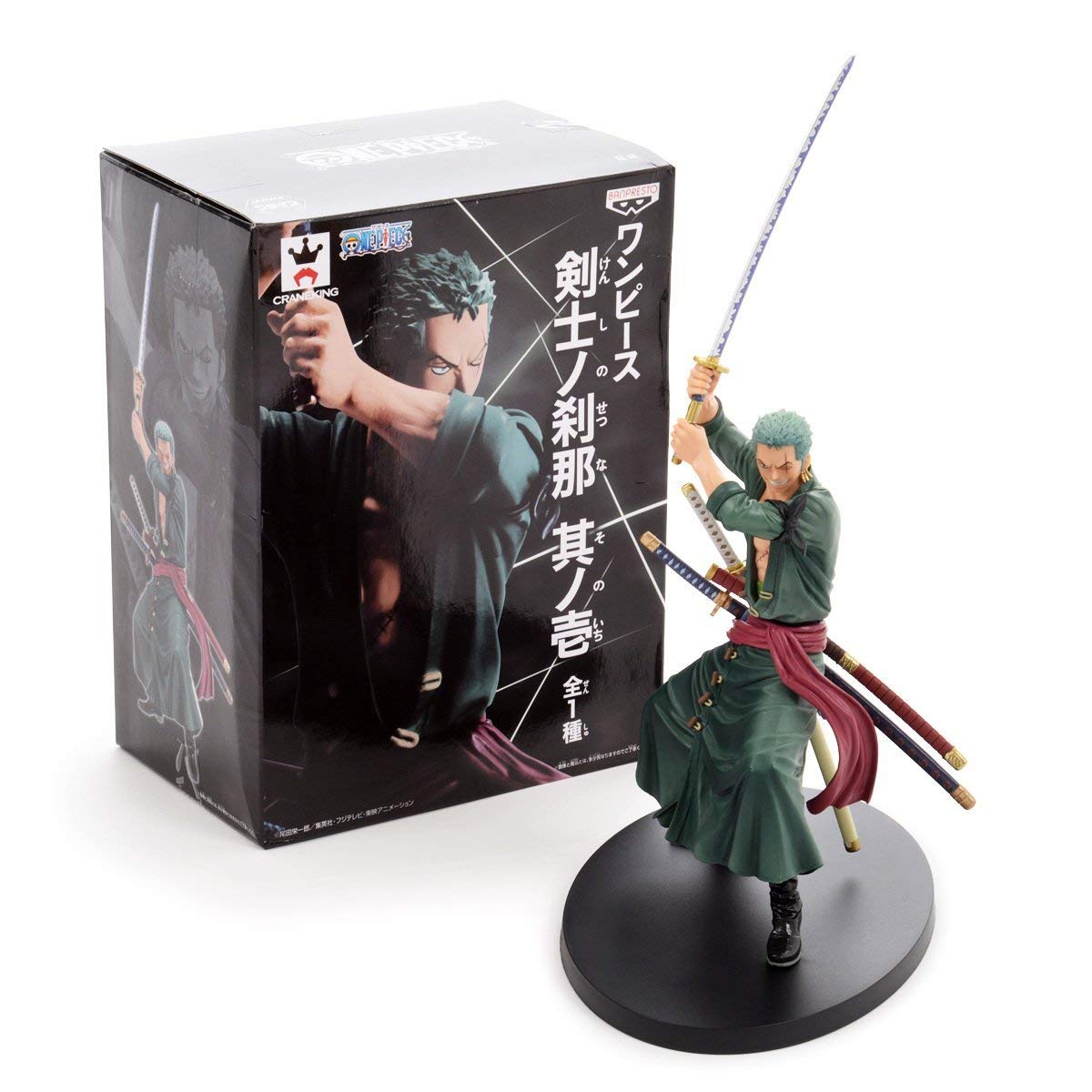 Zoro ของแท้ JP แมวทอง - Swordsmen Banpresto [โมเดลวันพีช]