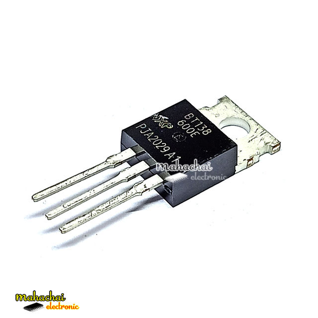 BT138-600E ไทริสเตอร์แบบสองทิศทาง 12A 600V TO-220
