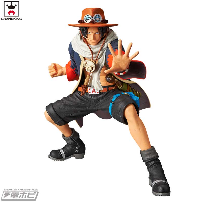 Ace ของแท้ JP แมวทอง - King of Artist Banpresto [โมเดลวันพีช]