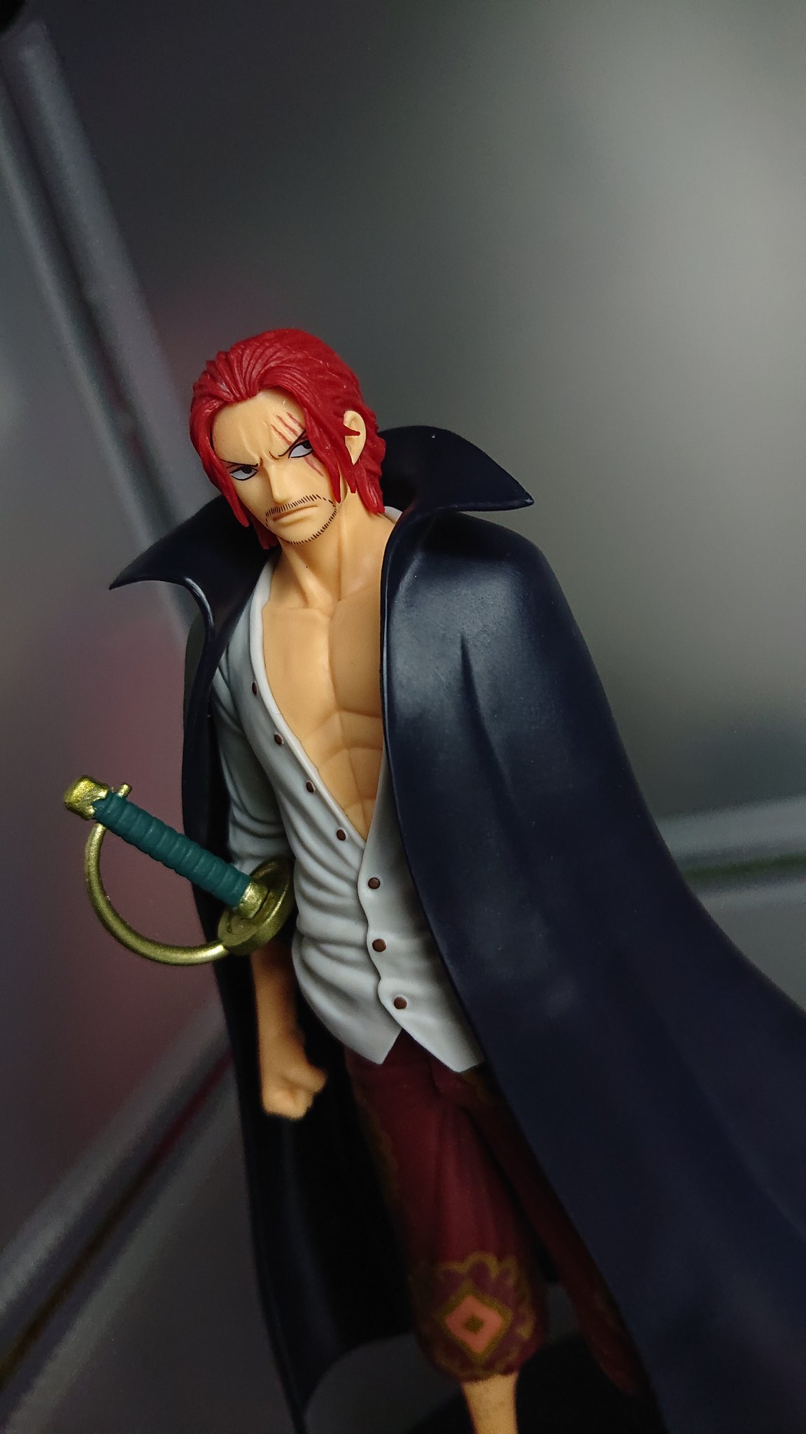 Shanks Film Red ของแท้ JP แมวทอง - Grandline Men Banpresto [โมเดลวันพีช]