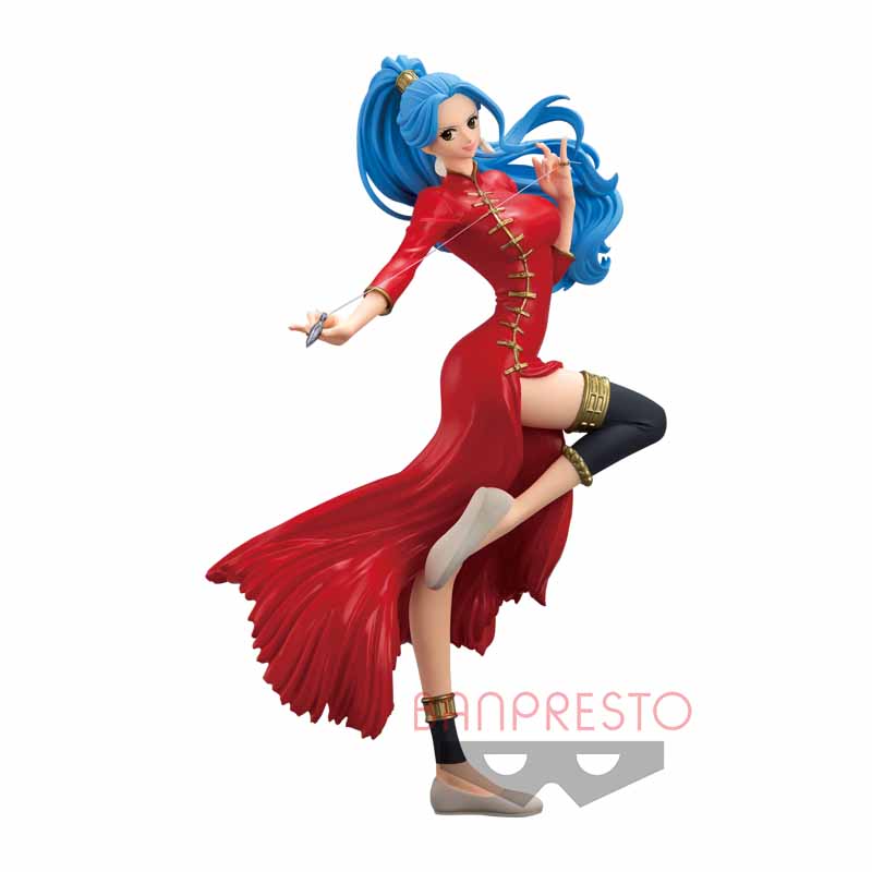 Vivi ของแท้ JP แมวทอง - Treasure Cruise World Journey Banpresto [โมเดลวันพีช]