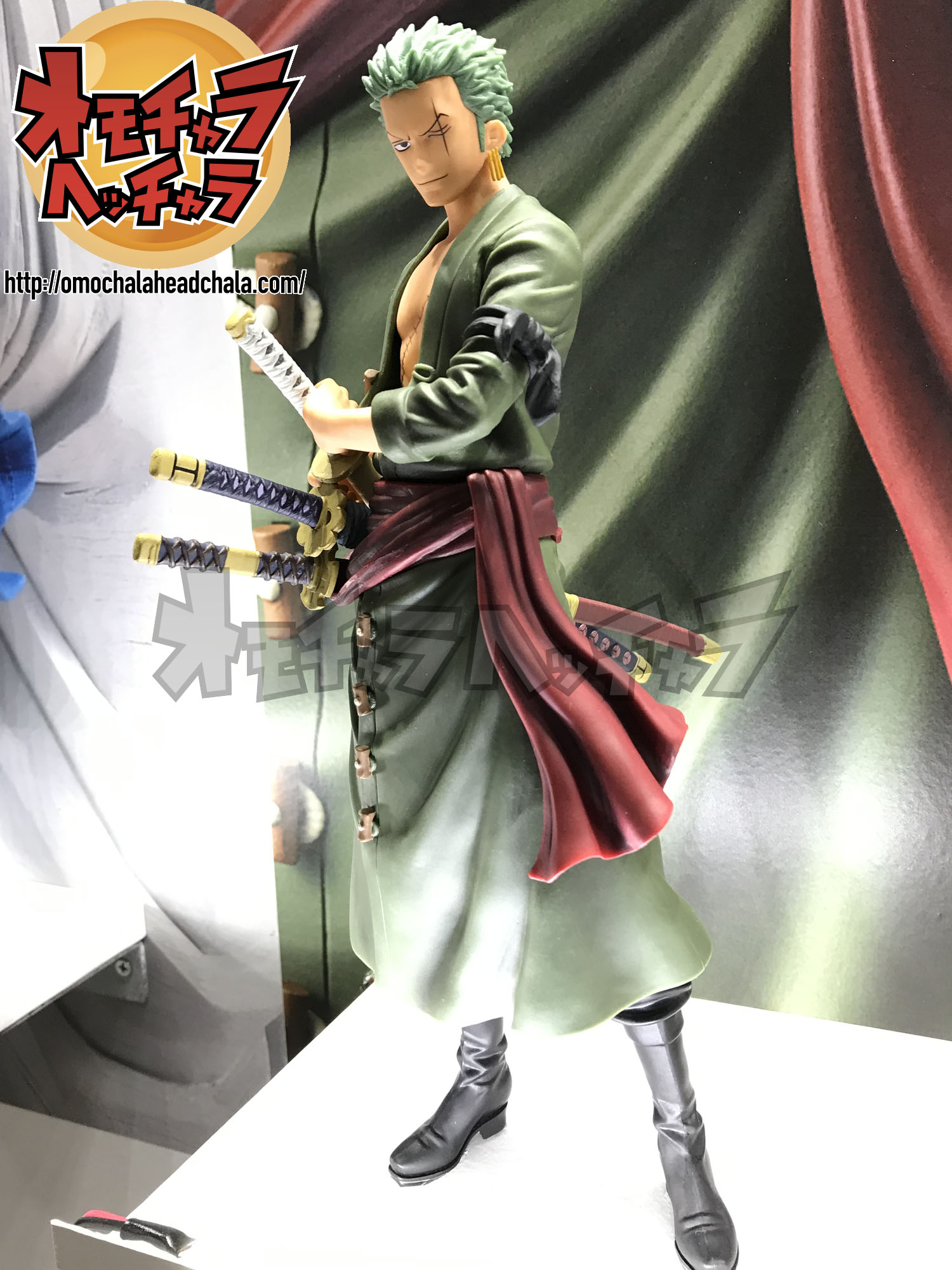 Zoro ของแท้ JP แมวทอง - Grandista Banpresto [โมเดลวันพีช]