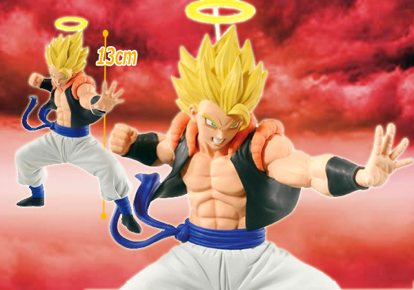 Gogeta Super Saiyan ของแท้ JP แมวทอง - Scultures Banpresto [โมเดลดราก้อนบอล]