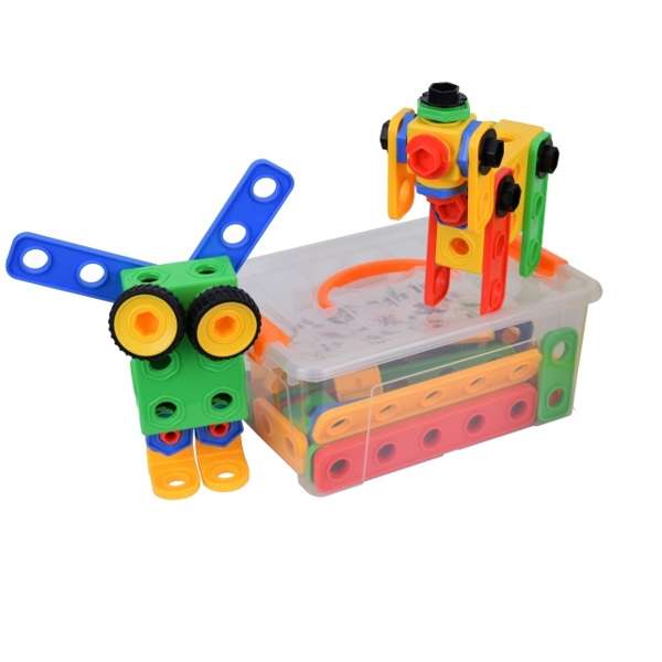 ชุดตัวน็อตและสกรูแสนกล ตัวต่อ STEM แสนสนุก สื่อการสอนอนุบาล,ปฐมวัย,ของเล่นเสริมพัฒนาการ, ของเล่นเสริมทักษะ