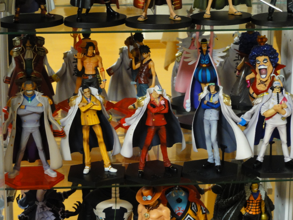 Marine Admiral Set ของแท้ JP แมวทอง - DX Banpresto [โมเดลวันพีช] (4 ตัว)