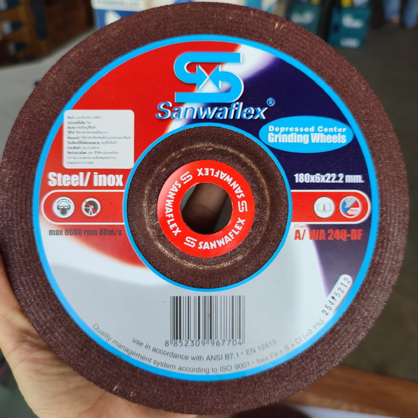 แผ่นเจียร์ SANWAFLEX 7x6 (25/PK)