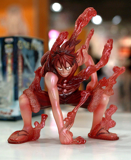 Luffy Gear 2 ของแท้ JP แมวทอง - Super Effect Banpresto [โมเดลวันพีช]