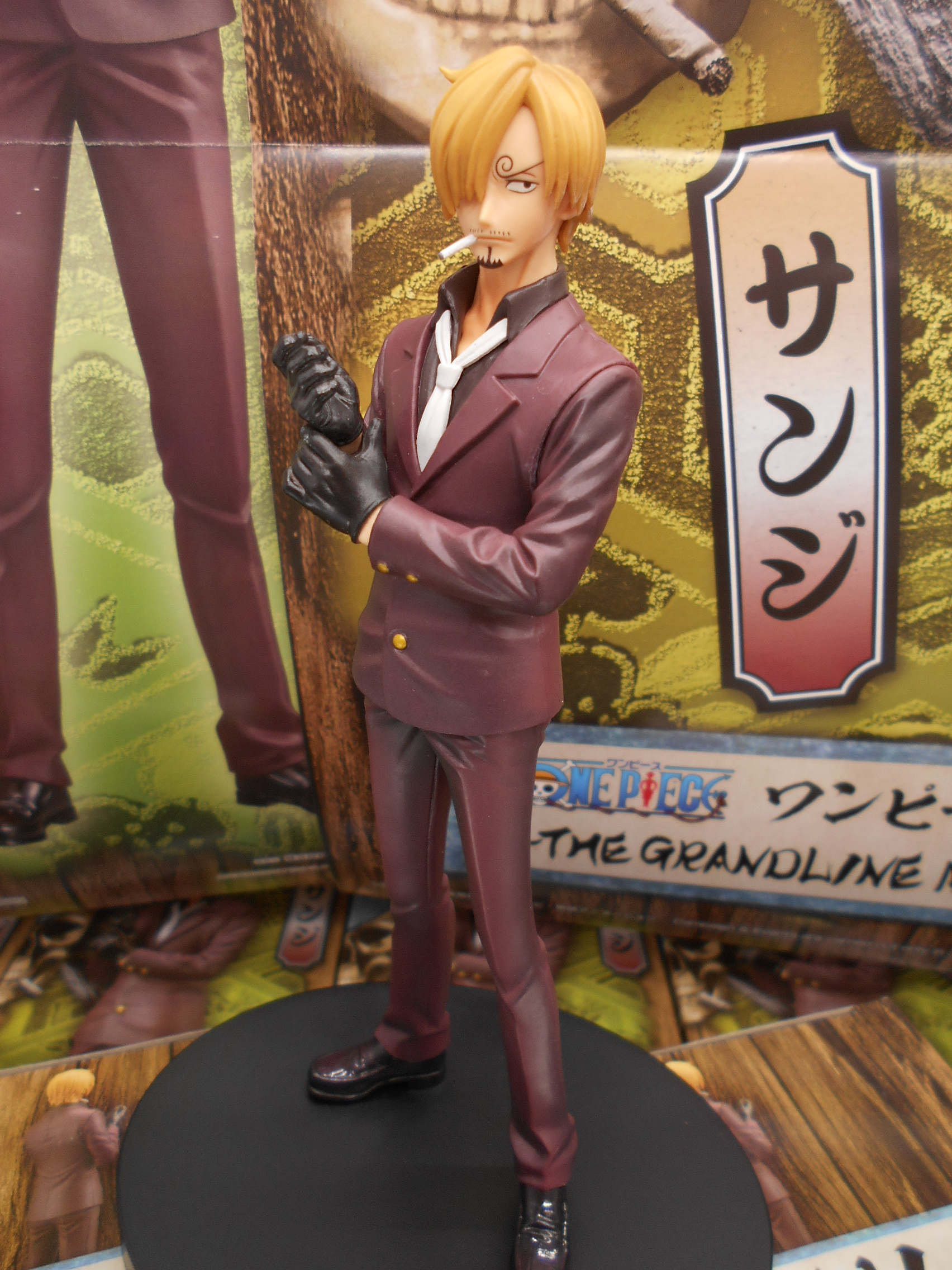 Sanji Wano ของแท้ JP แมวทอง - Grandline Men Banpresto [โมเดลวันพีช]