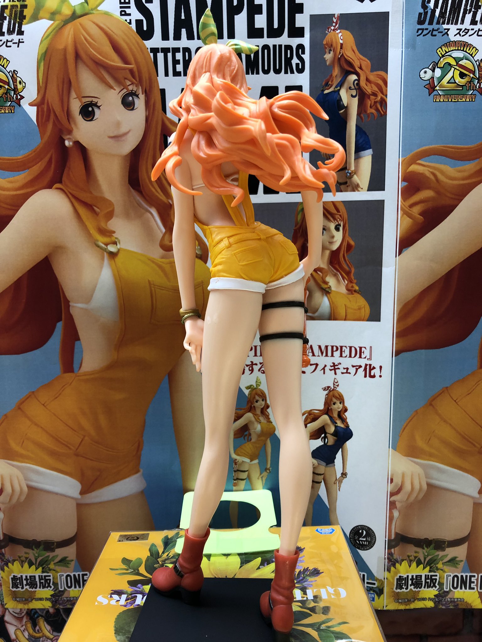 Nami Stampede ของแท้ JP แมวทอง - Glitter & Glamours Banpresto [โมเดลวันพีช]