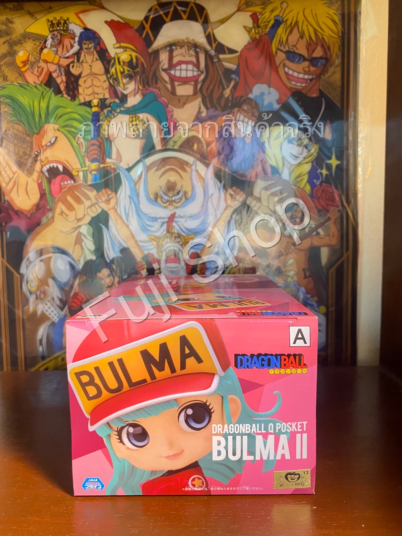 Bulma ของแท้ JP แมวทอง - Q Posket Banpresto [โมเดลดราก้อนบอล]