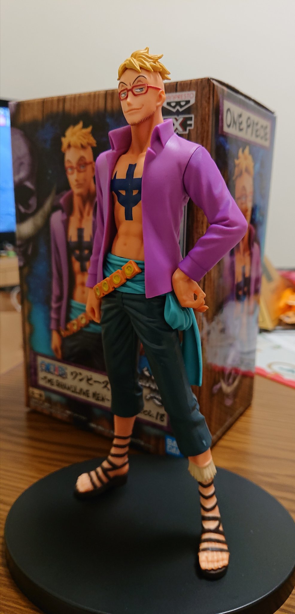 Marco Wano ของแท้ JP แมวทอง - Grandline Men Banpresto [โมเดลวันพีช]