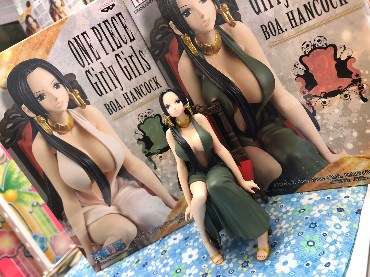 Boa Hancock ของแท้ JP แมวทอง - Girly Girls Banpresto [โมเดลวันพีช]