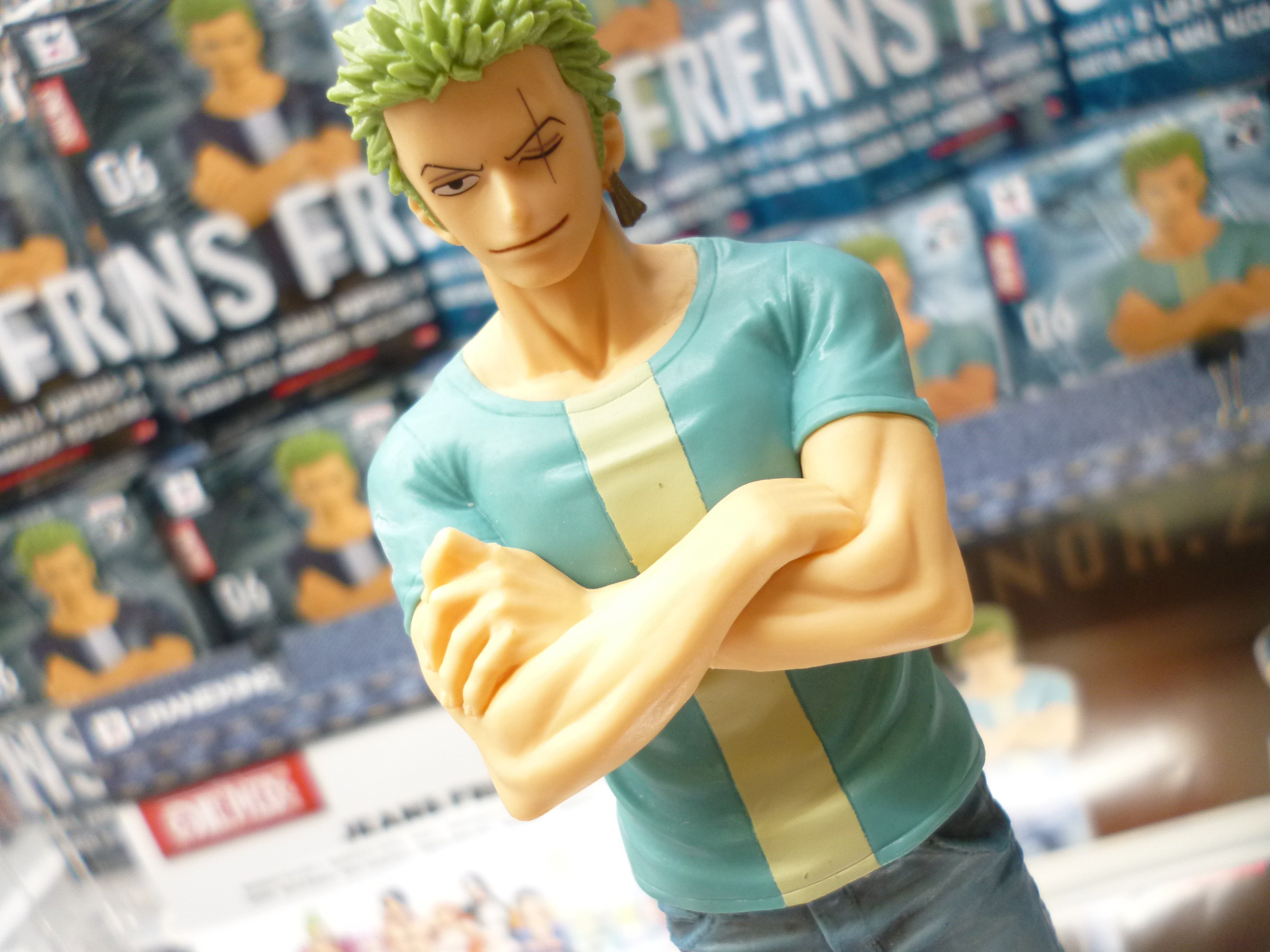 Zoro ของแท้ JP แมวทอง - Jeans Freak Banpresto [โมเดลวันพีช]