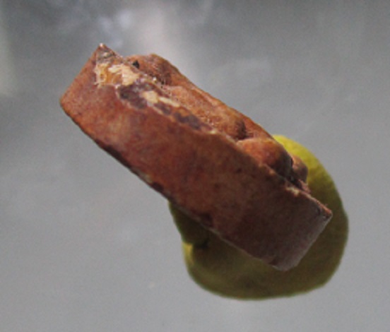 พระปิดตาจันทร์ลอยเนื้อผง หลัง ยันต์น้ำเต้า ไม่ทราบที่