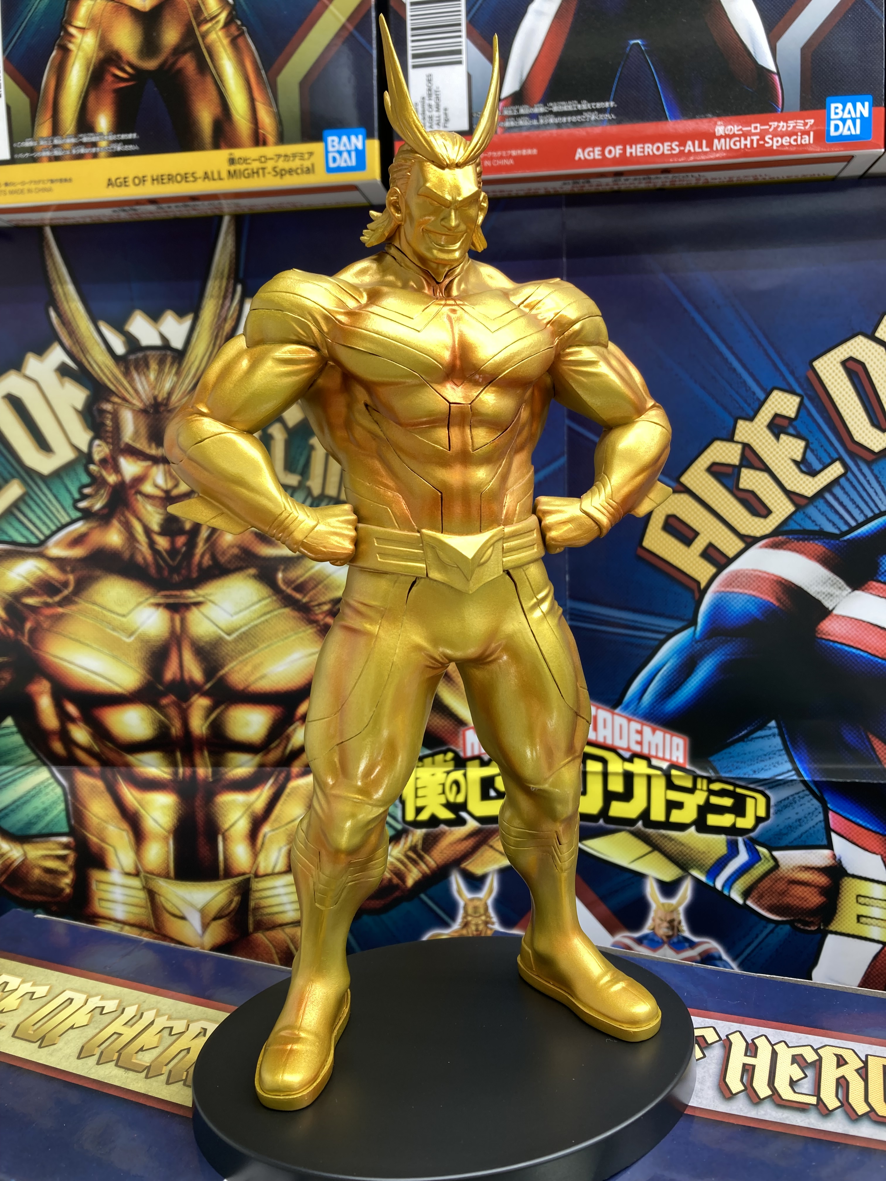 All Might Special Color ของแท้ JP - Age of Heroes Banpresto [โมเดล My Hero Academia]